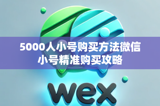 5000人小号购买方法微信小号精准购买攻略