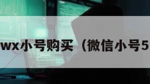 1元5元wx小号购买（微信小号5元一个）